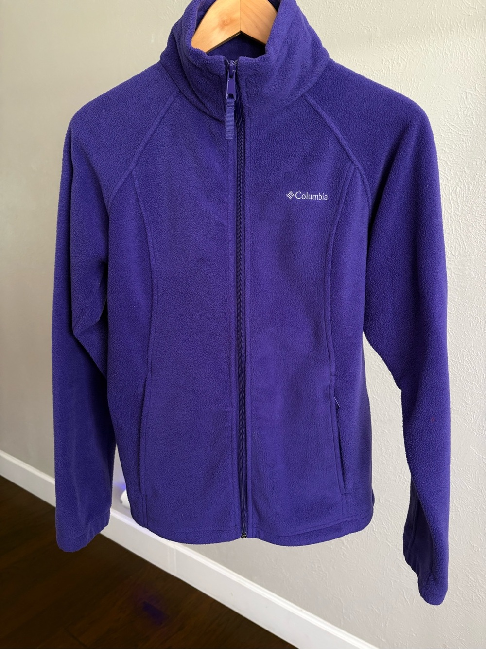 Columbia Women’s Purple Fleece Jacket, Sz - M